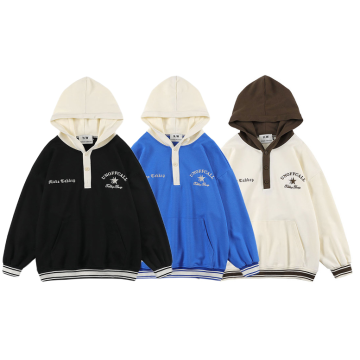 Hoodies simples de alta qualidade para homens